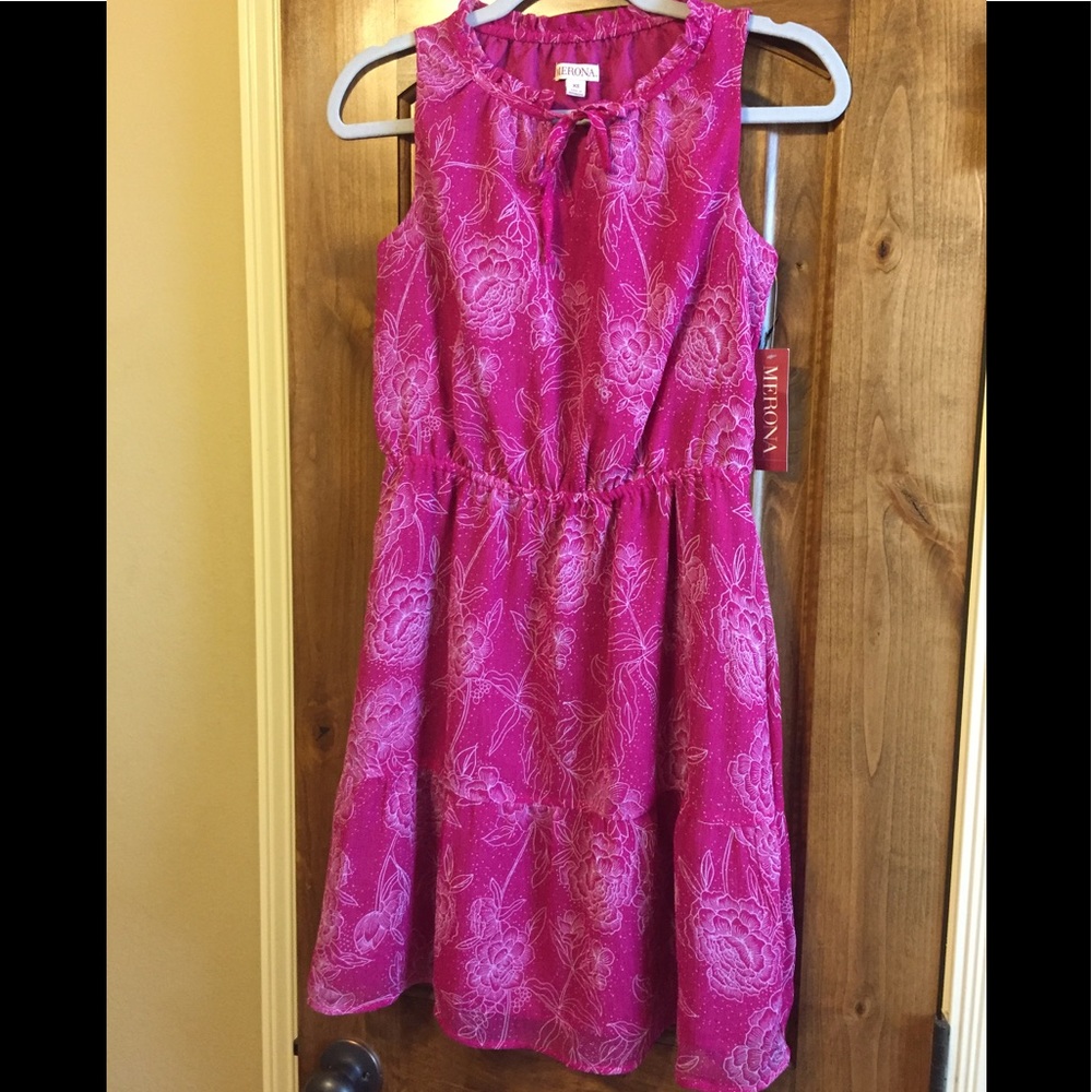 Sleeveless Merona Ruffle Dress - XS